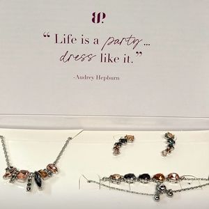 Glam box by bomb party 3-piece set.